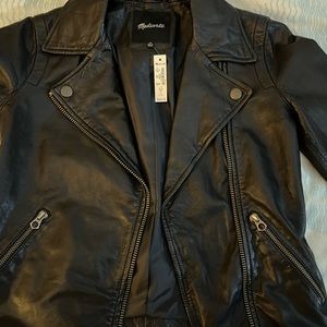 Madewell Washed Leather Jacket